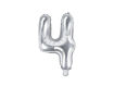 Picture of FOIL BALLOON NUMBER 4 SILVER 16 INCH